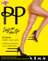 Pretty Polly Legs on the Go - 10 denier ladder resist tights Pretty Polly Legs on the Go - 10 denier ladder resist tights